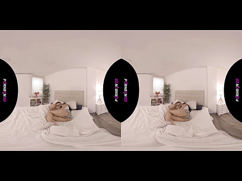 ❤️ PORNBCN VR Эки жаш лесбиянка 4K 180 3D виртуалдык реалдуулукта мүйүздүү ойгонот Женева Беллуччи Катрина Морено Анальный порно боюнча бизде ❌❤